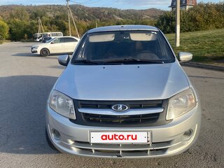2012 Lada (ВАЗ) Granta I, серебристый, 211000 рублей, вид 2