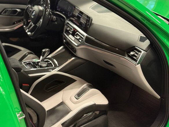 2021 BMW M3 Competition Package VI (G80), зелёный, 9400000 рублей - вид 15