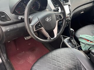 2015 Hyundai Solaris I Рестайлинг, чёрный, 480000 рублей, вид 5