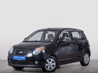 2008 Kia Morning I Рестайлинг 2, чёрный, 549000 рублей, вид 1