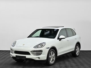 2013 Porsche Cayenne Diesel II (958), белый, 2349000 рублей, вид 3