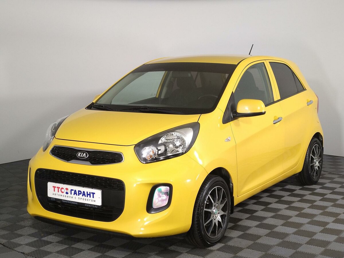 Kia Picanto 2015 бежевая
