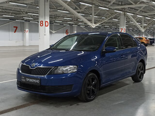 2018 Skoda Rapid I Рестайлинг, синий, 888850 рублей, вид 1