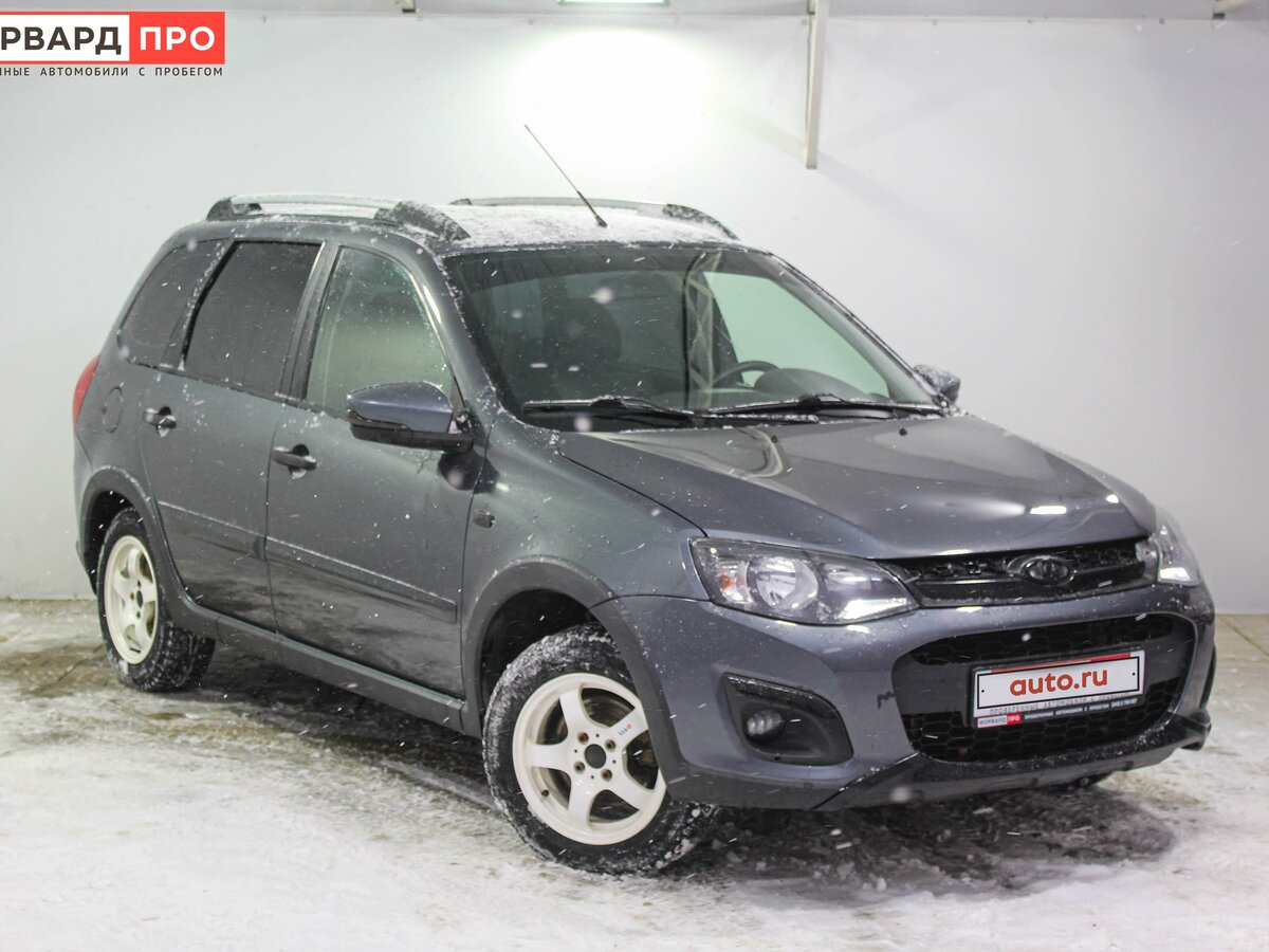 Лада Калина 2 Cross зеленая