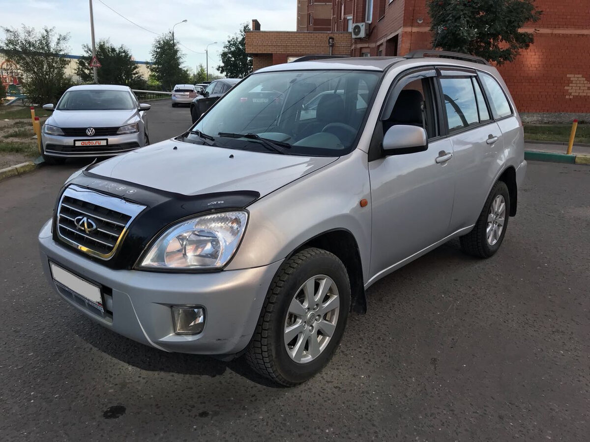 Chery Tiggo серый