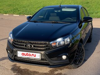 2021 Lada (ВАЗ) Vesta I, чёрный, 1330000 рублей, вид 1