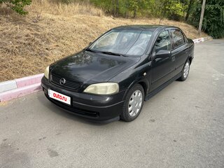 1999 Opel Astra G, чёрный, 210000 рублей, вид 1