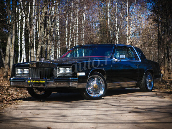 1984 Cadillac Eldorado VIII, чёрный - вид 4