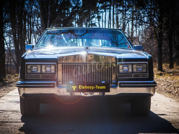 1984 Cadillac Eldorado VIII, чёрный - вид 7