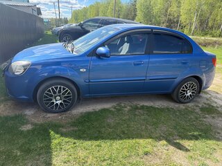 2010 Kia Rio II Рестайлинг, синий, 540000 рублей, вид 1