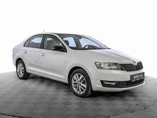2019 Skoda Rapid I Рестайлинг, белый, 1430000 рублей, вид 3