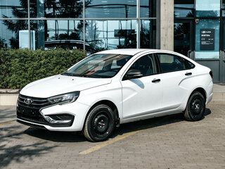 2025 Lada (ВАЗ) Vesta I Рестайлинг (NG), белый, 1580000 рублей, вид 1