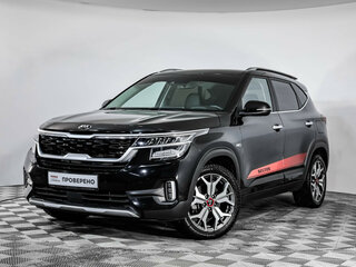 2021 Kia Seltos I, чёрный, 2349000 рублей, вид 1