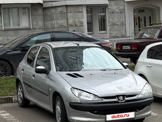 2001 Peugeot 206, серый, 101000 рублей, вид 3
