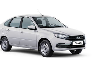 2024 Lada (ВАЗ) Granta I Рестайлинг, белый, 1107000 рублей, вид 1