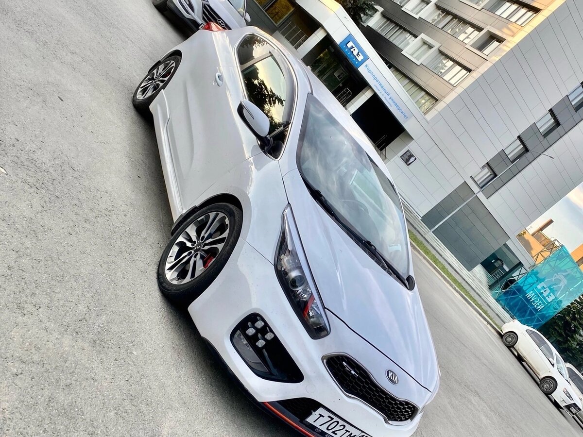 Kia Ceed gt 2014 Р±РµР»С‹Р№