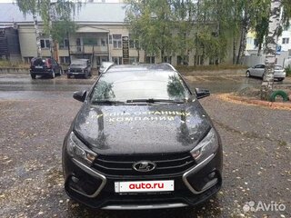2021 Lada (ВАЗ) Vesta SW Cross I, чёрный, 900000 рублей, вид 1