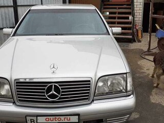 1997 Mercedes-Benz S-Класс 300 III (W140) Рестайлинг, серебристый, 1292000 рублей, вид 1