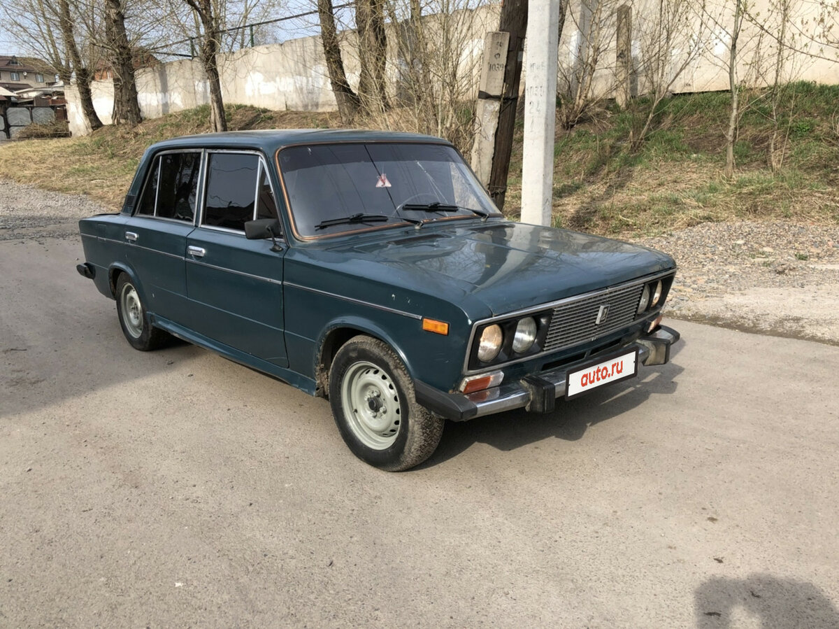 Лада 2106 зеленая