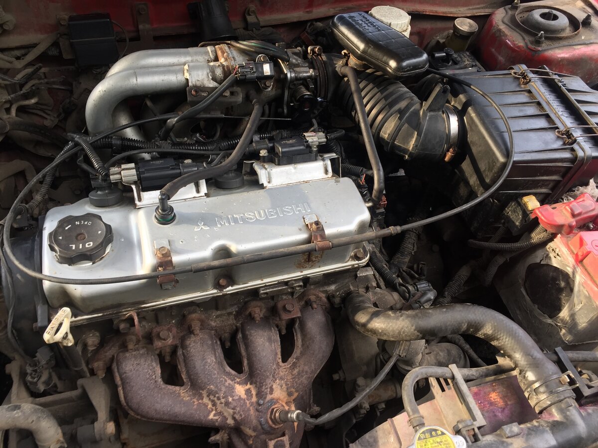 Двигатель mitsubishi colt