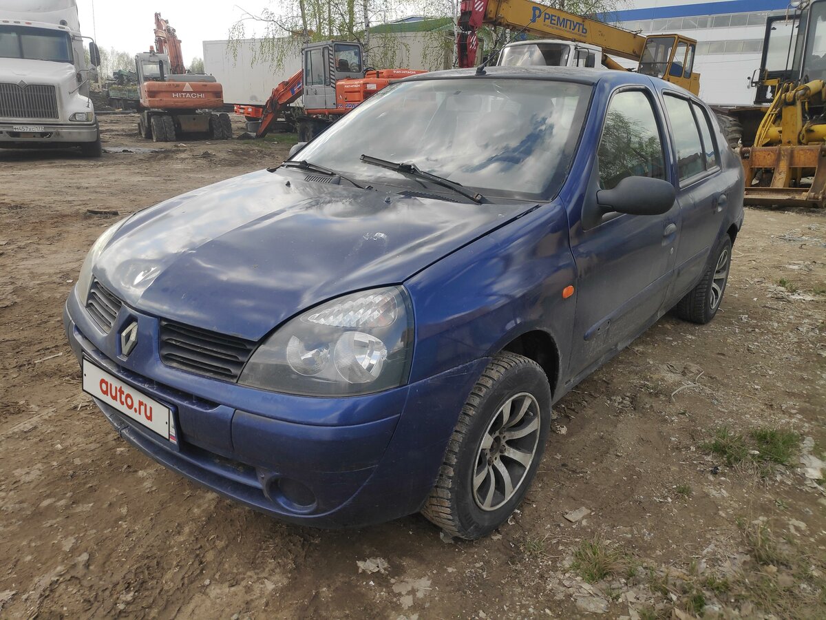 Купить б/у Renault Symbol I Рестайлинг 1.4 MT (75 л.с.) бензин механика ...