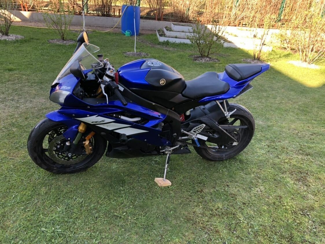 Yamaha r6 мандарин