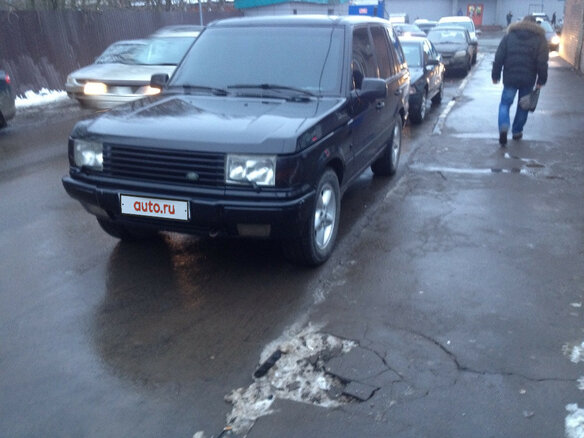 1998 Land Rover Range Rover II, чёрный - вид 1