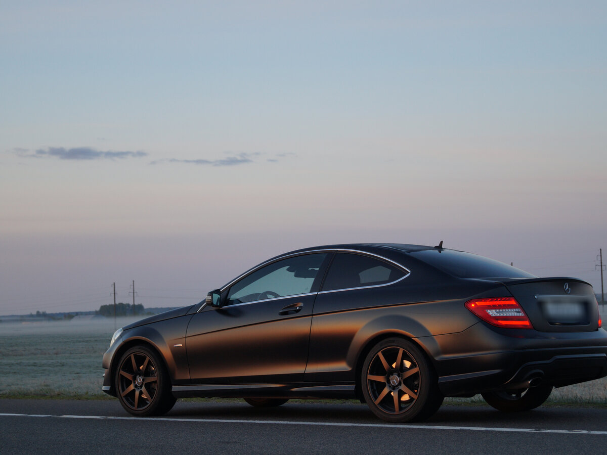 Мерседес c class Coupe 2012