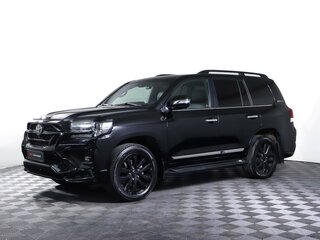 2019 Toyota Land Cruiser 200 Series Рестайлинг 2, чёрный, 6848000 рублей, вид 1