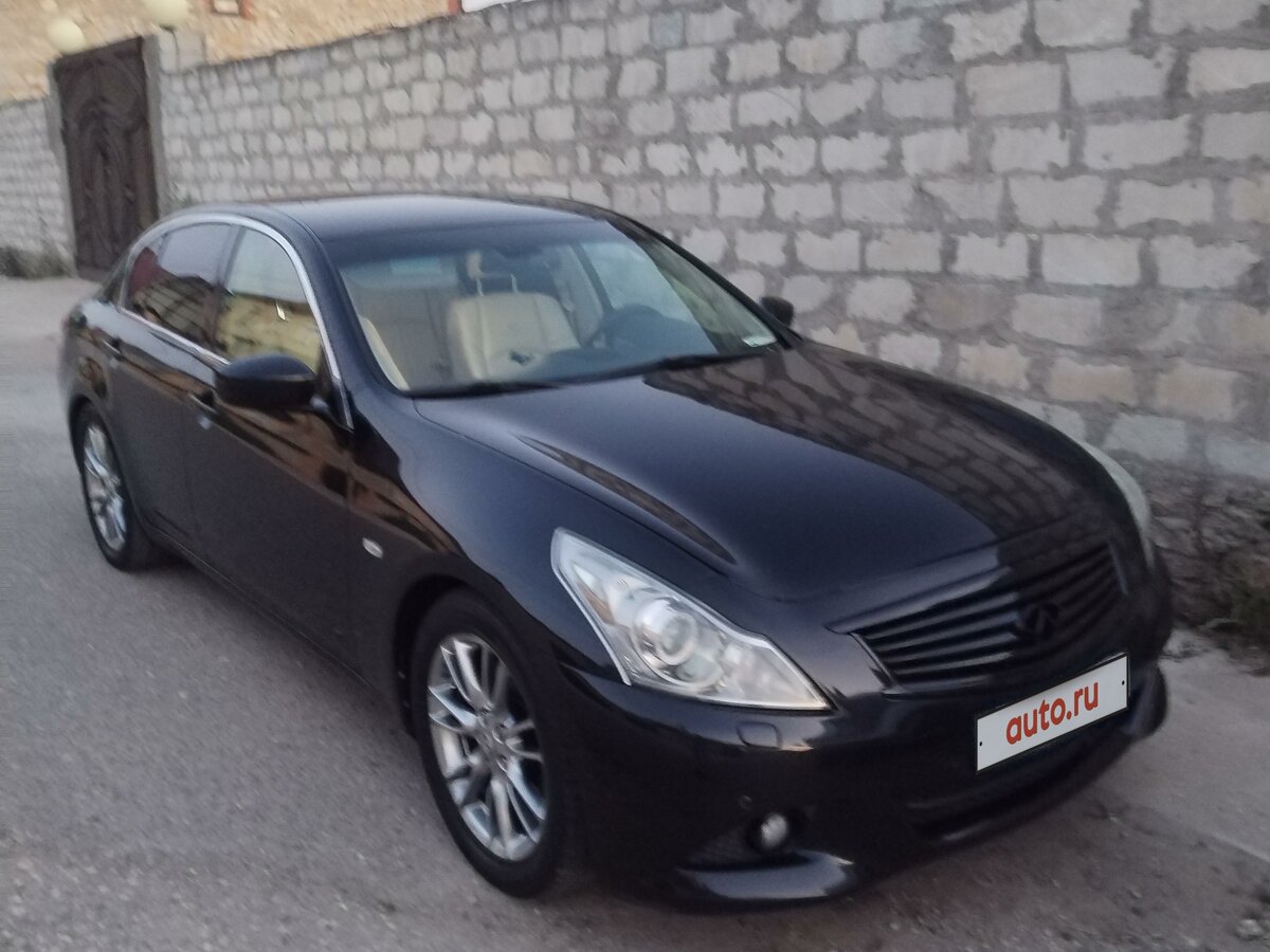 Купить б/у Infiniti G IV G25 2.5 AT (222 л.с.) бензин автомат в Москве ...