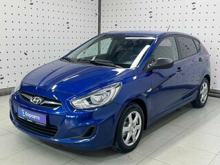 2013 Hyundai Solaris I, синий, 780000 рублей, вид 1