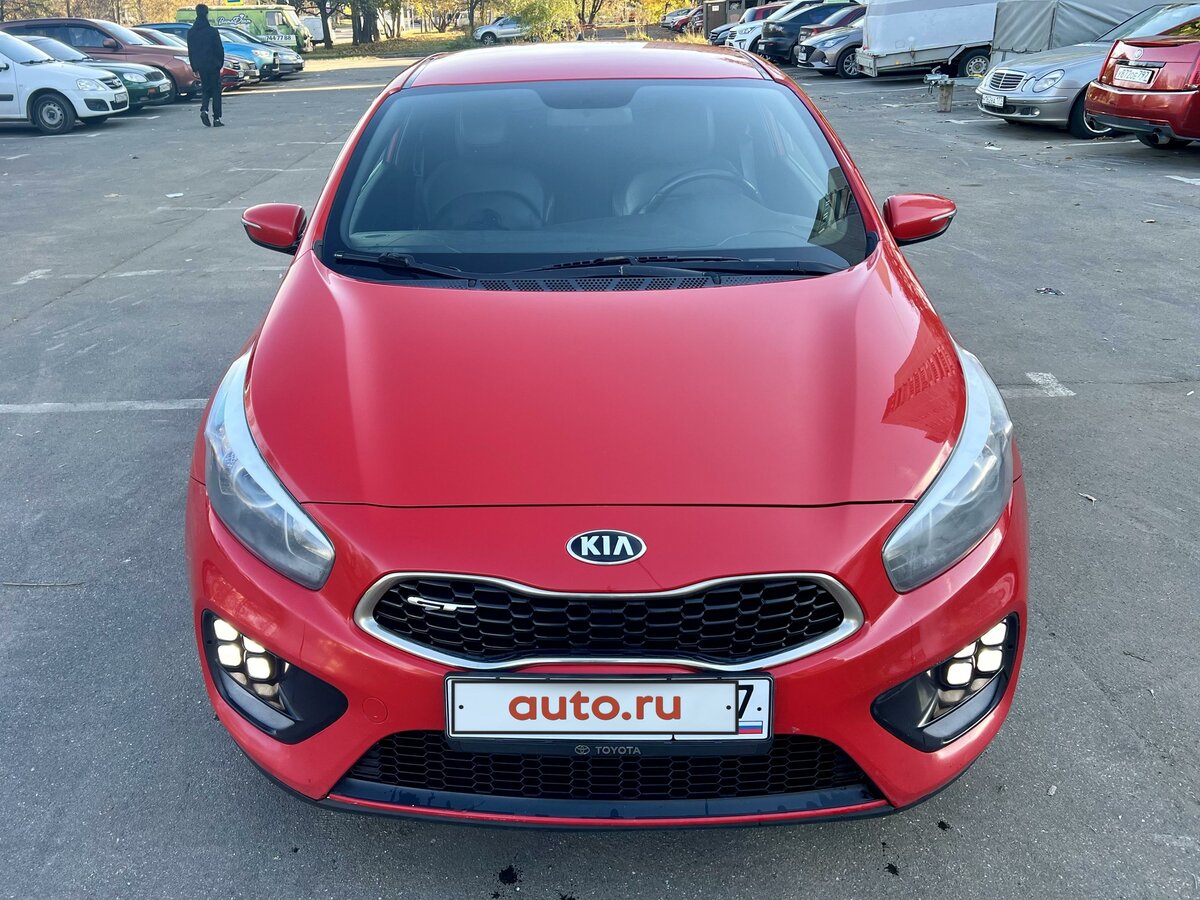Купить б/у Kia Ceed GT I Рестайлинг 1.6 MT (204 л.с.) бензин механика в ...