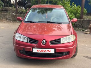 2006 Renault Megane II Рестайлинг, красный, 400000 рублей, вид 1