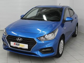 2017 Hyundai Solaris II, синий, 1100000 рублей, вид 1