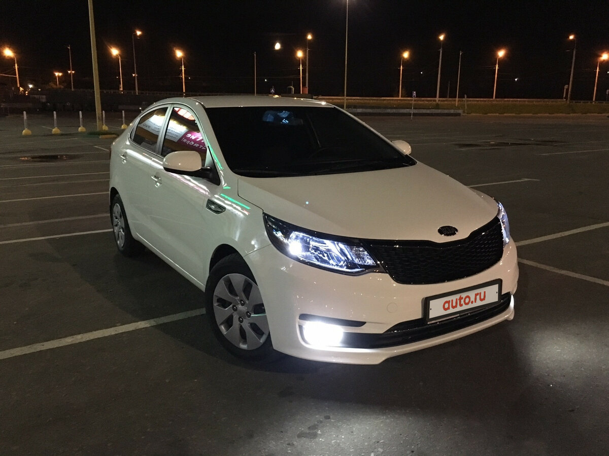 Kia Rio 3 белая