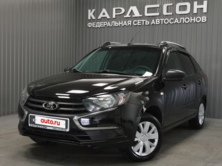 2019 Lada (ВАЗ) Granta I Рестайлинг, чёрный, 690000 рублей, вид 1