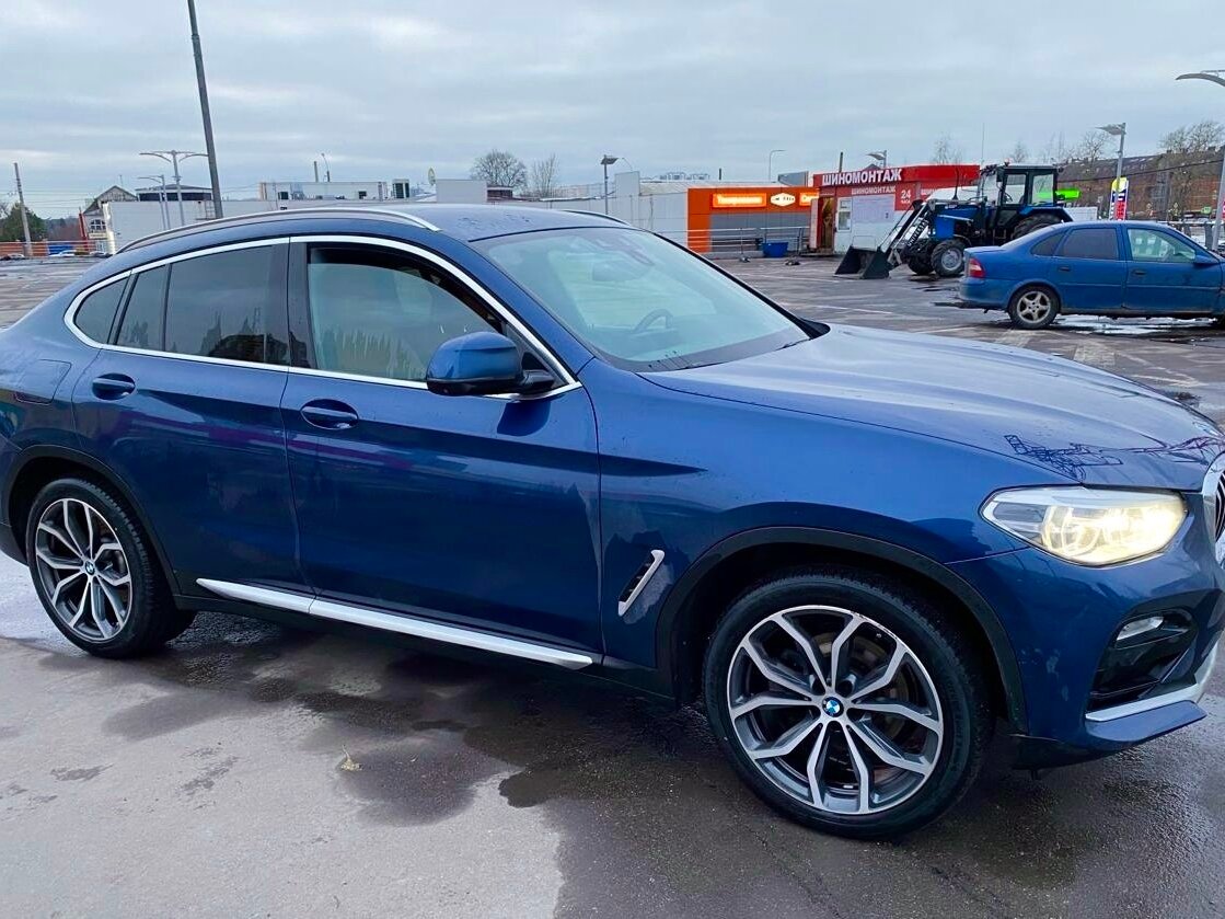 Купить б/у BMW X4 II (G02) 20i 2.0 AT (184 л.с.) 4WD бензин автомат в ...
