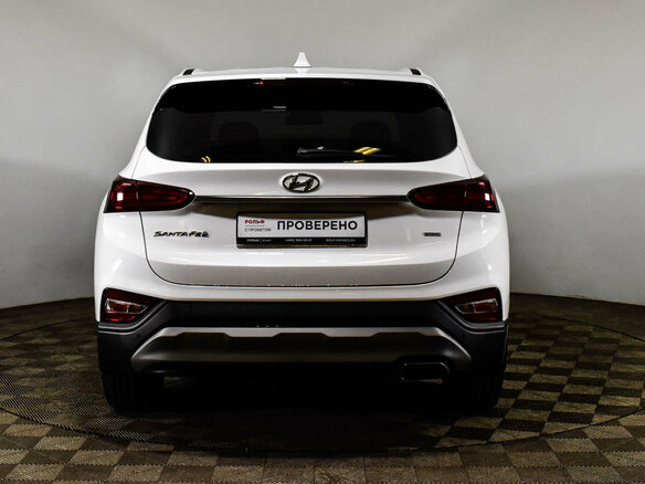 2019 Hyundai Santa Fe IV, белый - вид 3