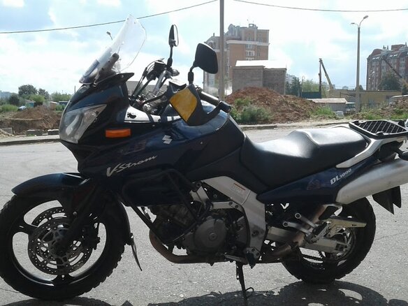 2004 Suzuki V-Strom 1000, синий - вид 1
