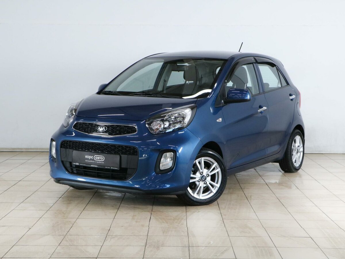 Kia Picanto голубая