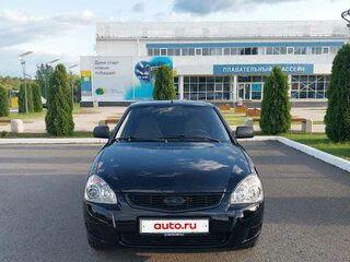 2012 Lada (ВАЗ) Priora I, чёрный, 380000 рублей, вид 1