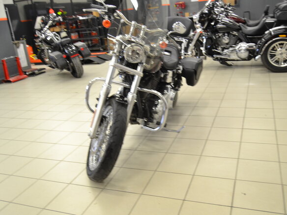 2014 Harley-Davidson Dyna Low Rider, чёрный - вид 3