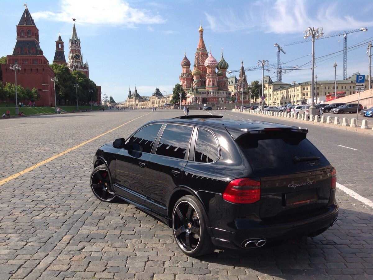 Porsche Cayenne GTS 2008 черный