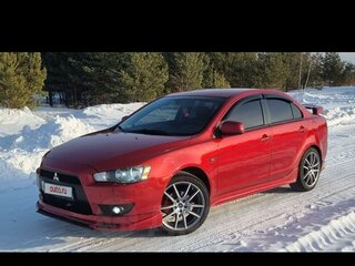 2008 Mitsubishi Lancer X, красный, 1180000 рублей, вид 1