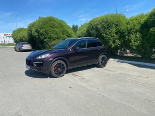 2011 Porsche Cayenne Turbo II (958), фиолетовый, 2200000 рублей, вид 1