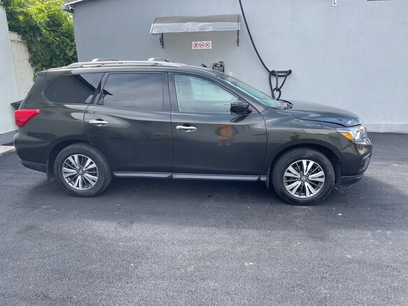 2016 Nissan Pathfinder IV Рестайлинг, зелёный, 1950000 рублей - вид 2