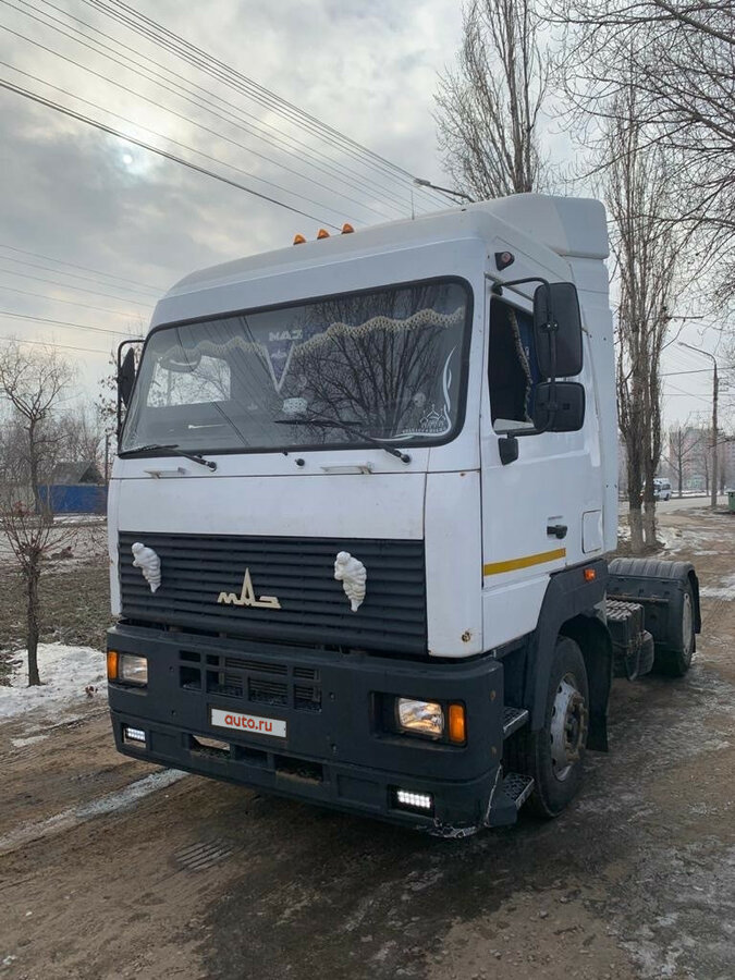 Маз 5440 белый