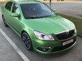 Skoda Octavia RS 2012 зеленая