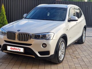 2015 BMW X3 30d xDrive II (F25) Рестайлинг, белый, 2780000 рублей, вид 1