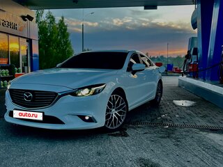 2016 Mazda 6 III (GJ) Рестайлинг, белый, 2300000 рублей, вид 1
